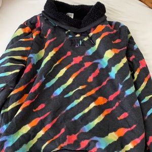 Rainbow pink (the brand) sweatshirt - fuzz inside
